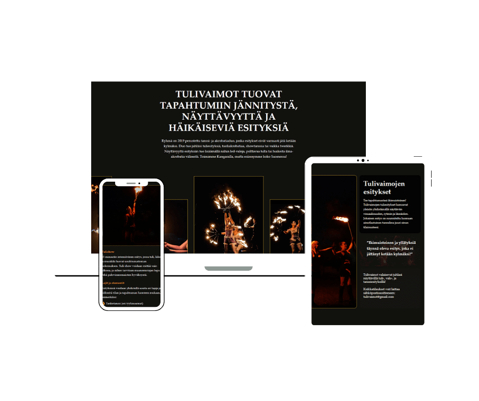 tulivaimot asiakasreferenssi kuva